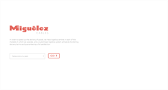 Desktop Screenshot of miguelez.com